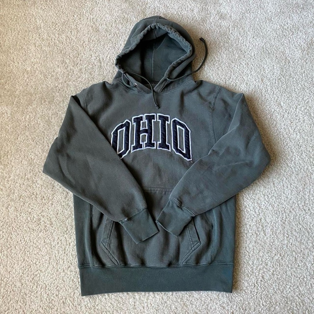 Steve & Barry's Ohio University Dark Green Hoodie